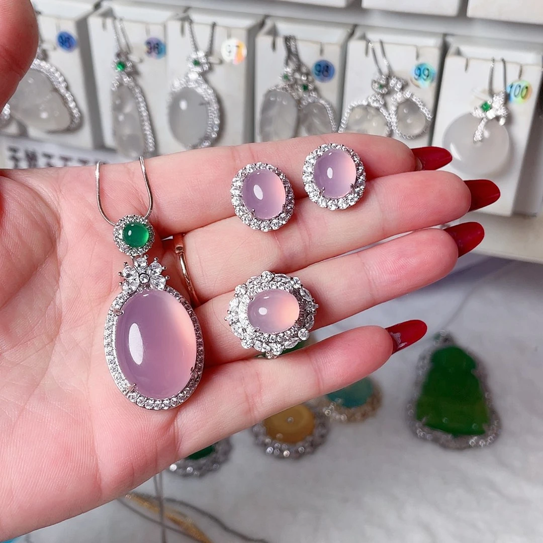 玛瑙/玉髓未镶嵌颈饰