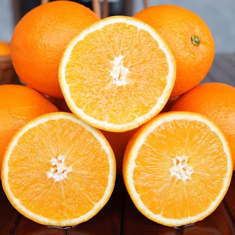 赣南脐橙新鲜水果无籽皮薄肉厚酸甜多汁现摘现发