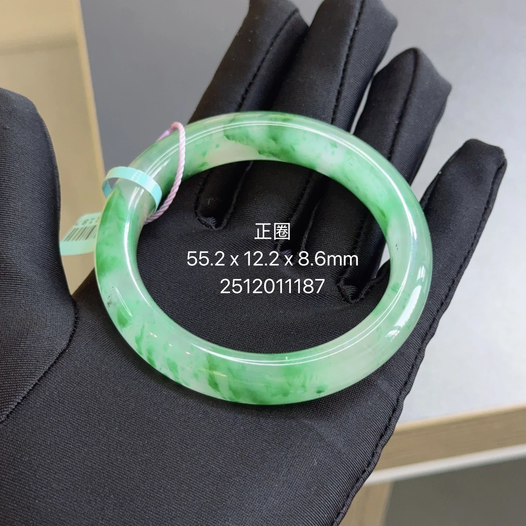 55.3圈口2512011187天然A货非洲翠手镯（撕毁标签概不退换