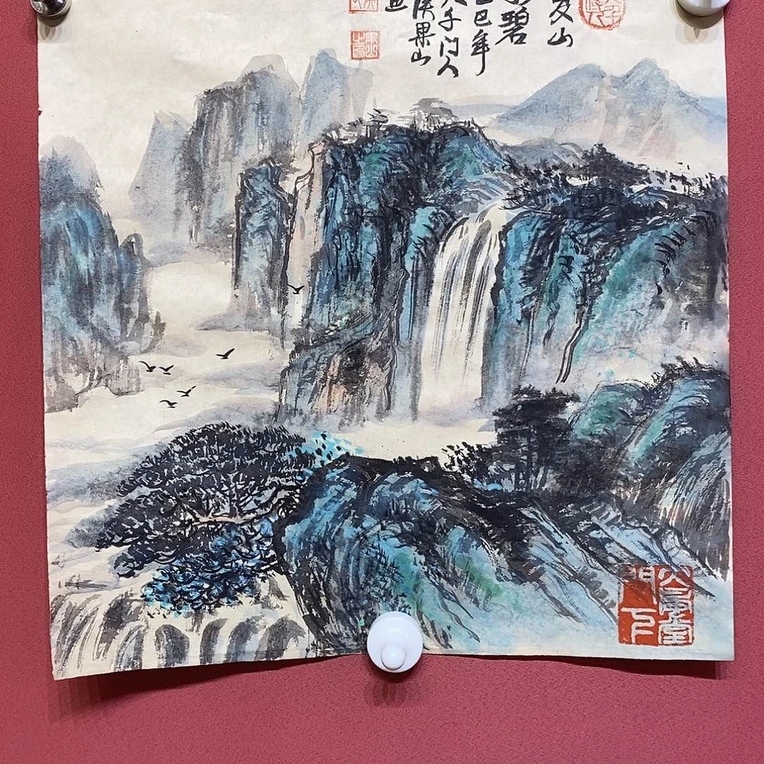 国画大风堂嫡传-侯果山老师作品路
