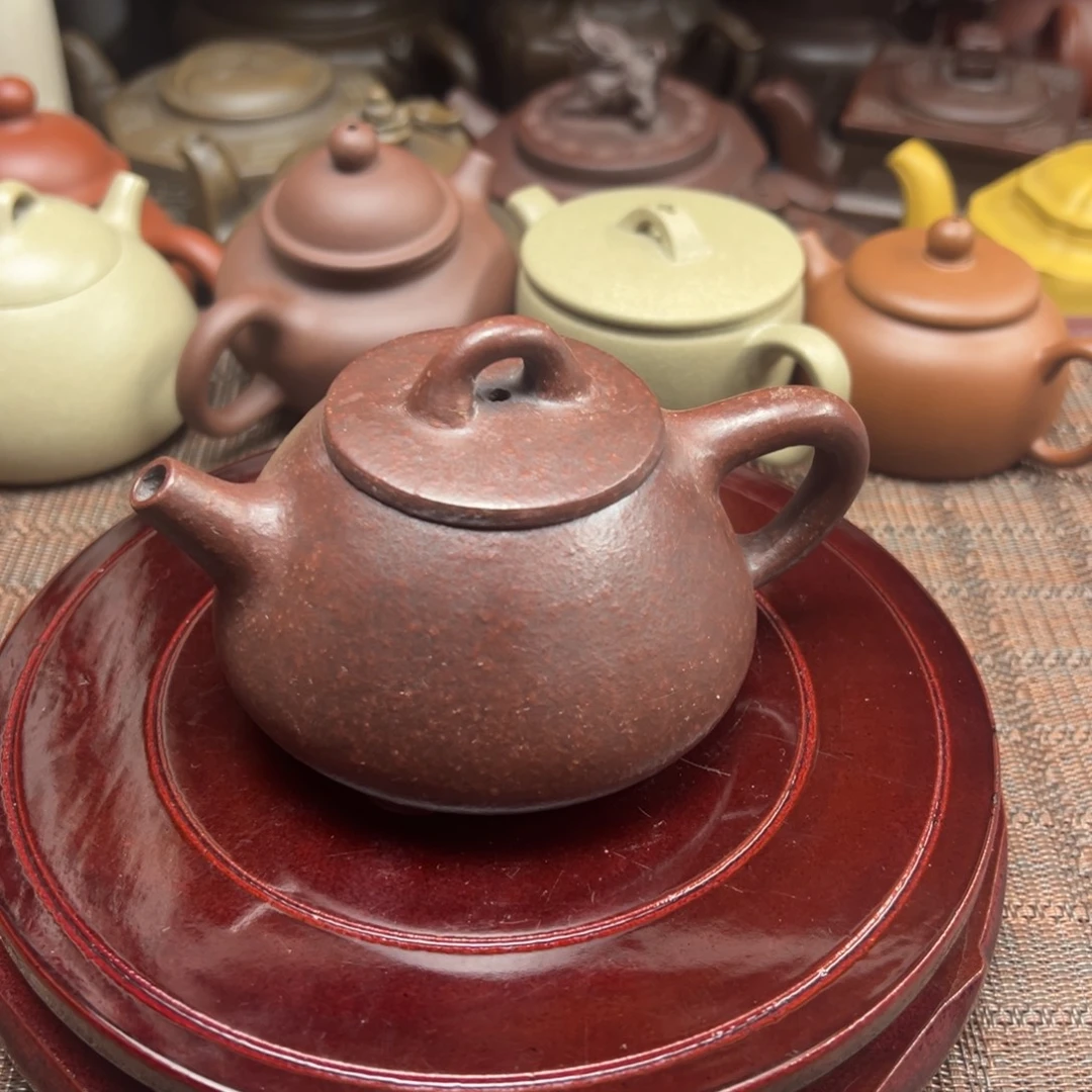 紫砂茶壶宜兴原矿紫砂壶150毫升容量