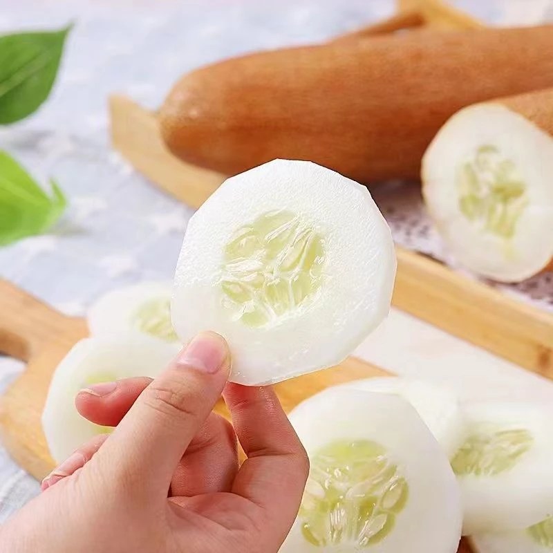 东北新鲜农家麻皮老黄瓜可炖汤凉拌的特色蔬菜