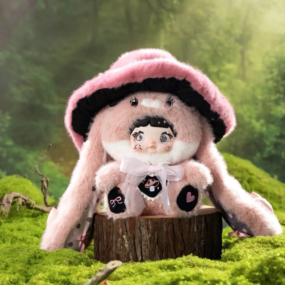 【正品】Nommi糯米儿蘑菇帽 400%大体系列毛绒盲盒玩偶公仔礼物