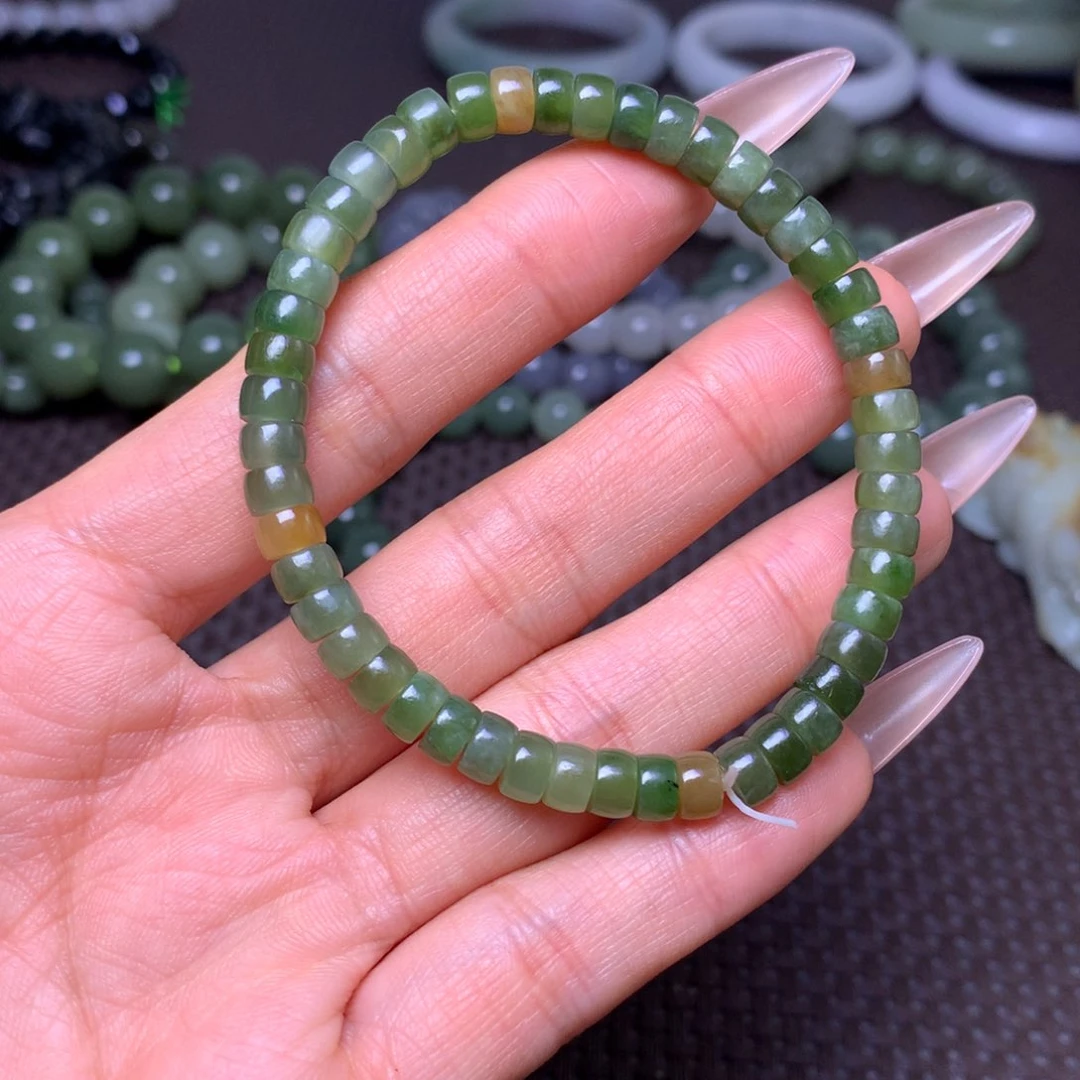 未镶嵌手串和田玉卡6