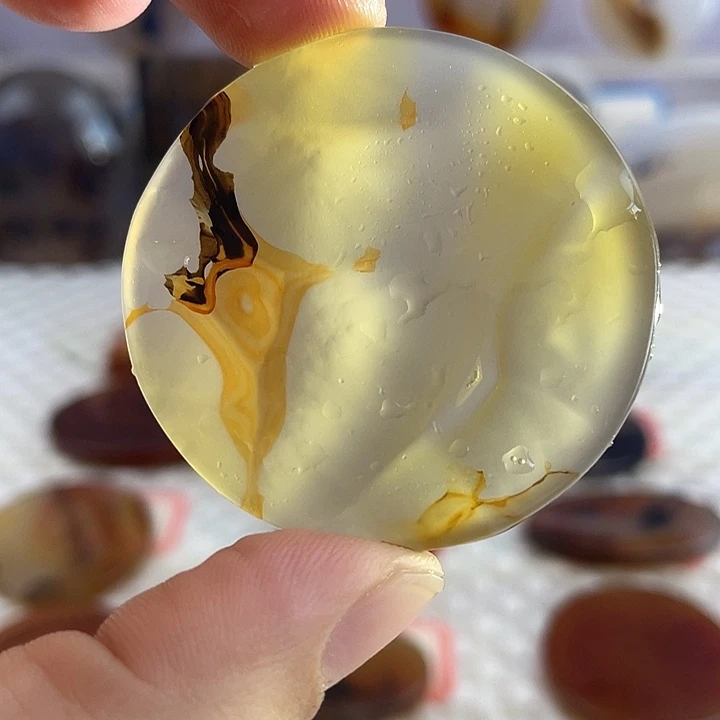 玛瑙/玉髓合金颈饰