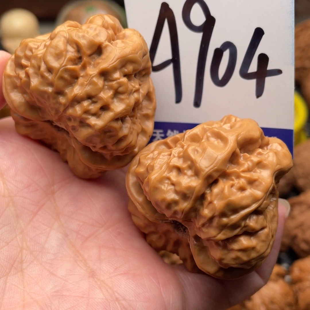 桃核把件蛤蟆头40