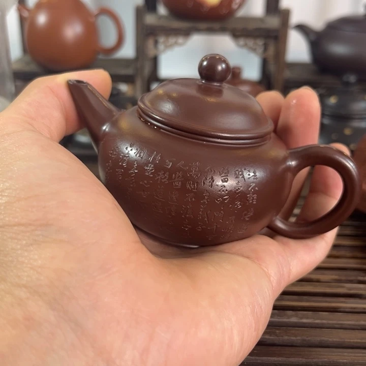 原矿紫砂手工制作