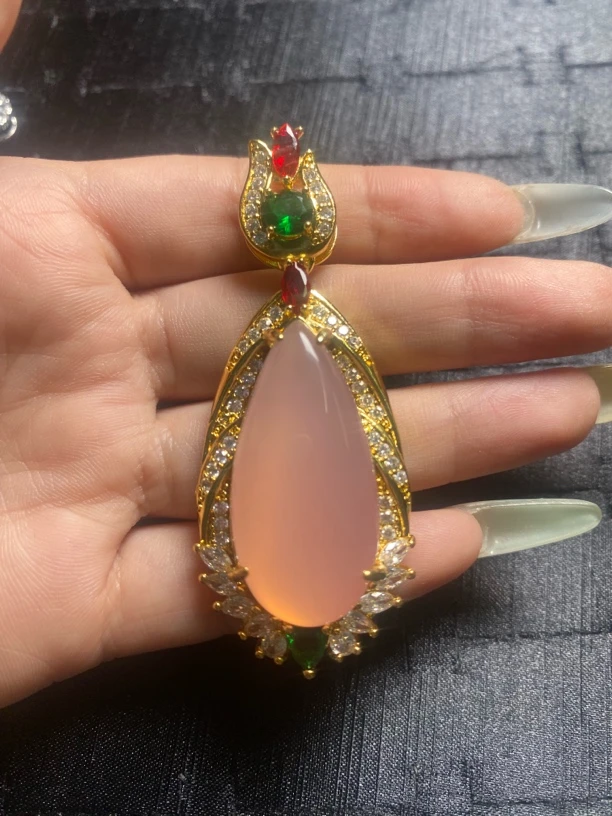 吊坠925银 时尚臻选水滴吊坠