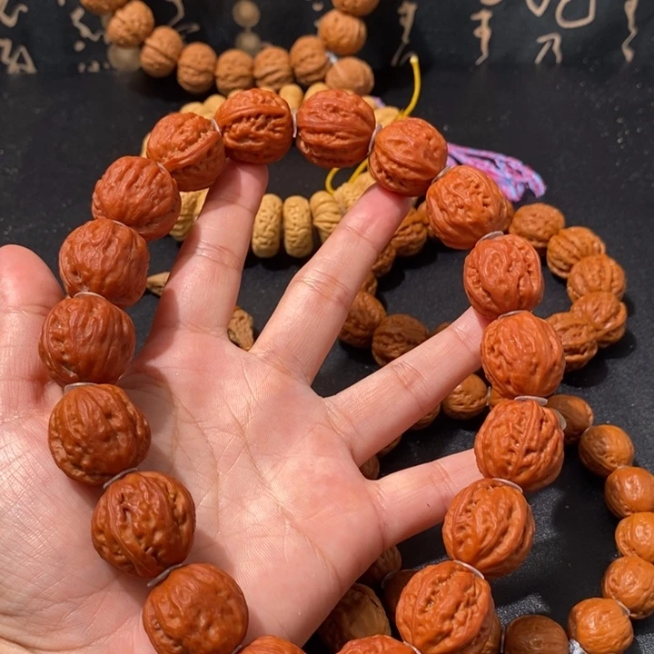 吊坠文玩核桃粗筋手持