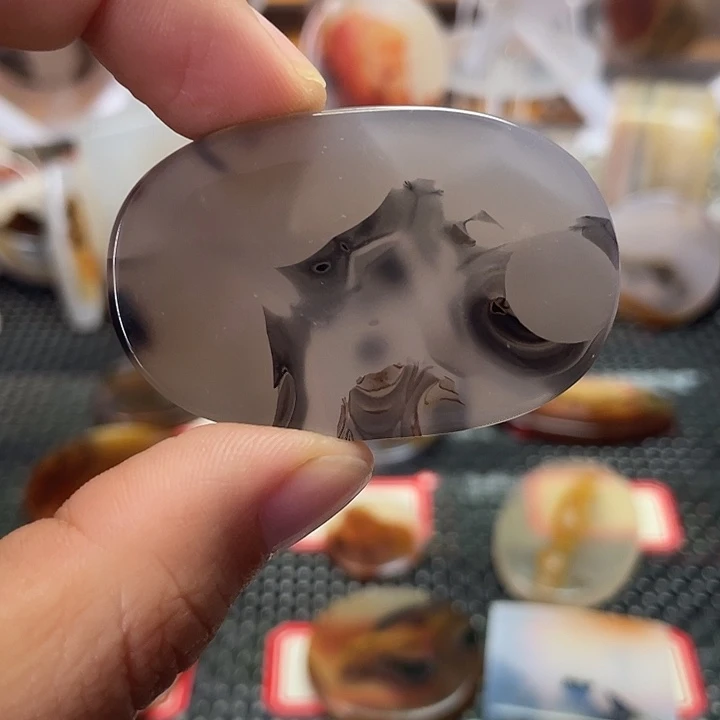 玛瑙/玉髓合金颈饰