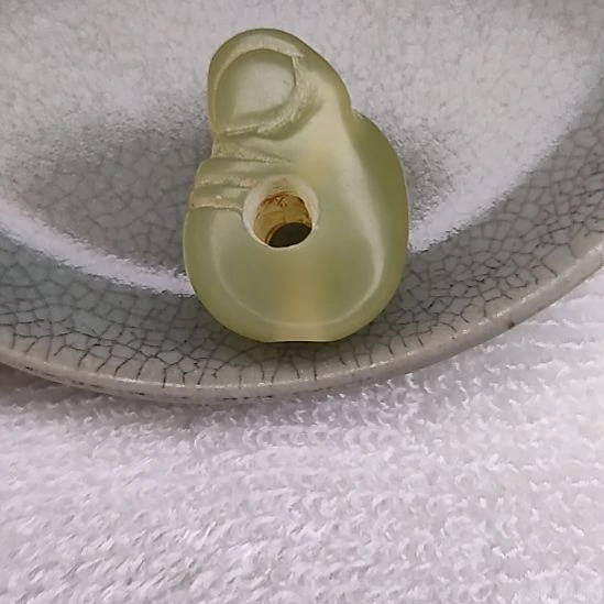 摆件开片瓷器瓷片摆件