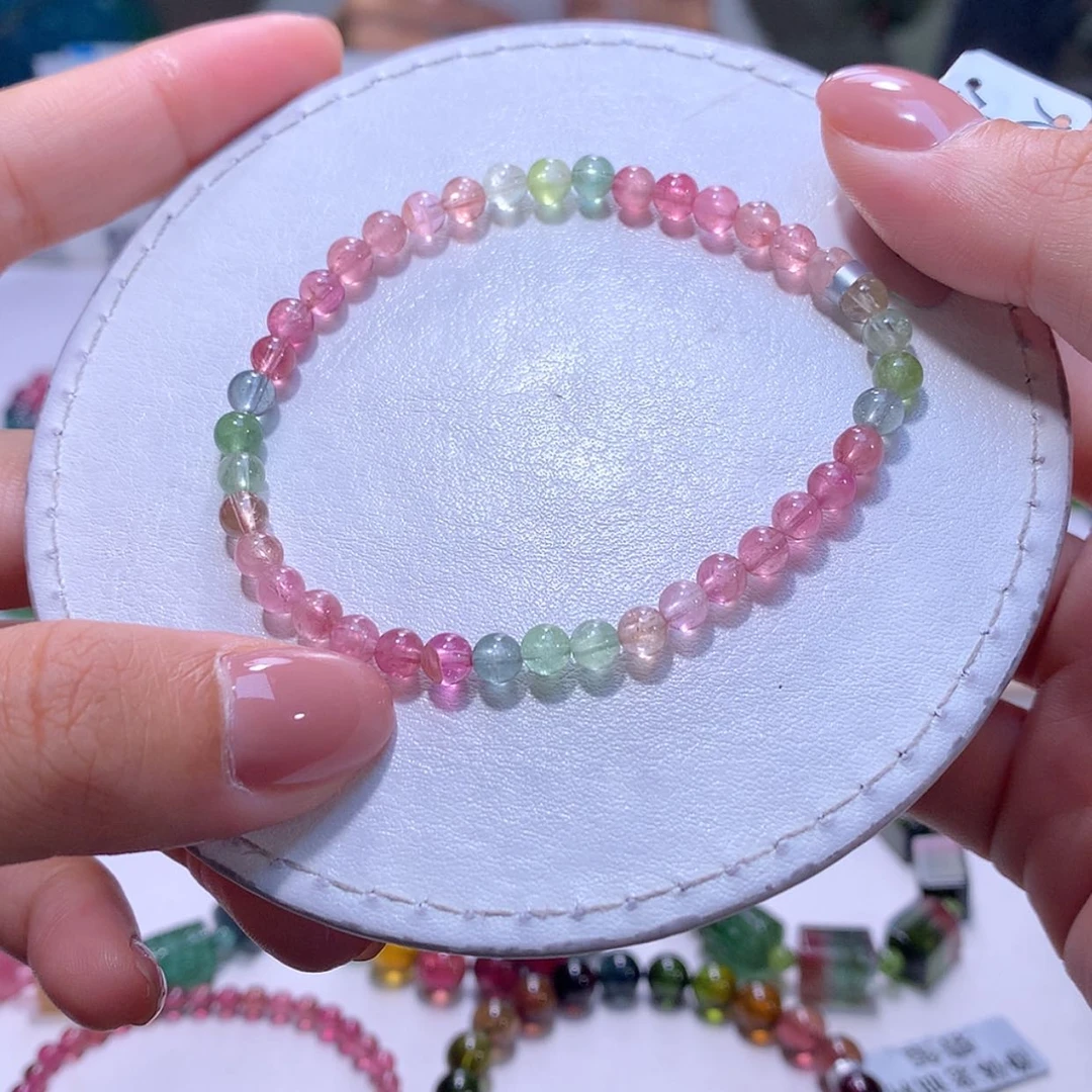 【闪购商品】未镶嵌手串碧玺4.6m