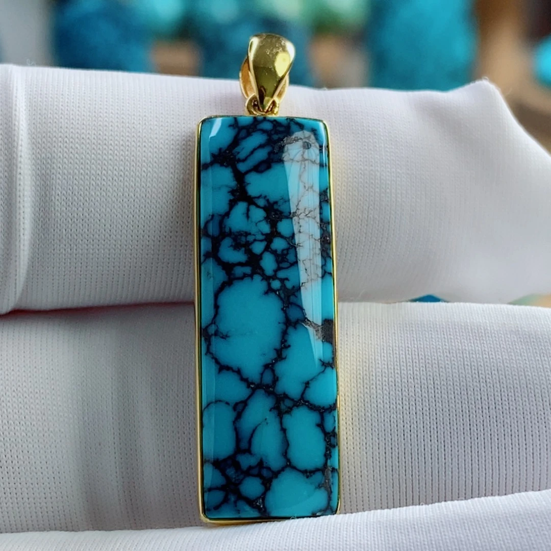 绿松石18K金镶嵌其他