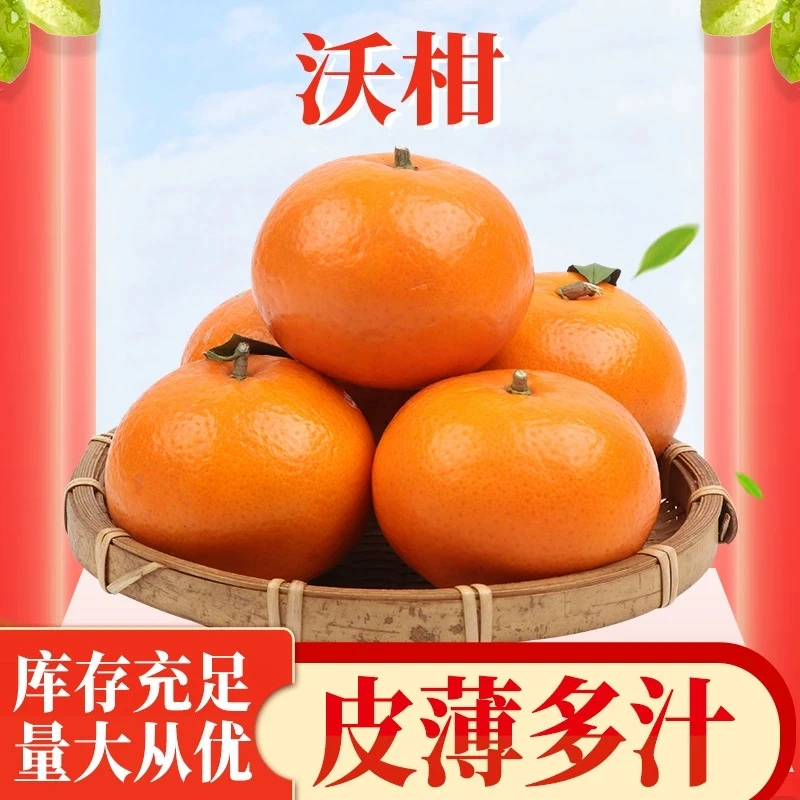 【正宗广西沃柑】皮薄肉嫩爽口多汁自然生长新鲜采摘包邮到家应季果