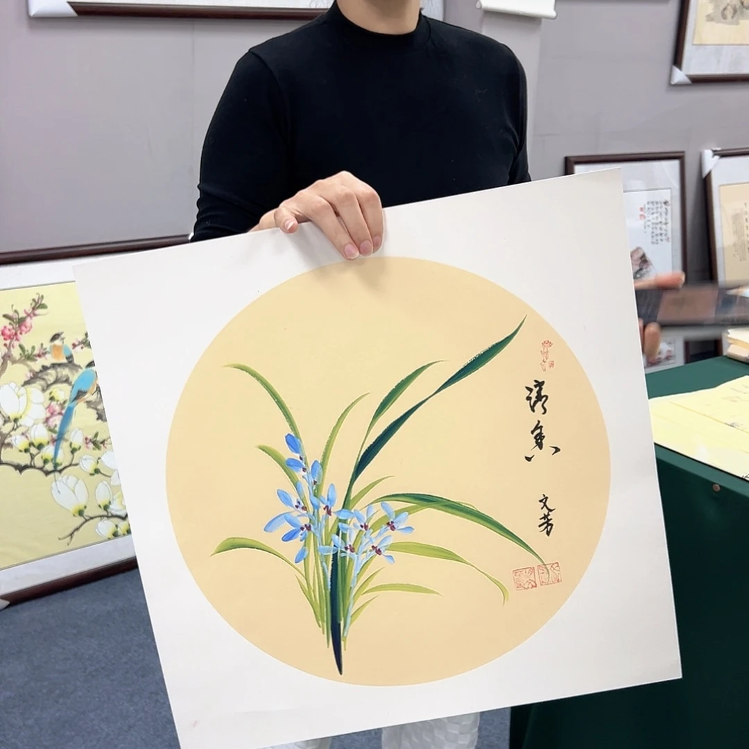 国画宣纸国画纯手绘作品