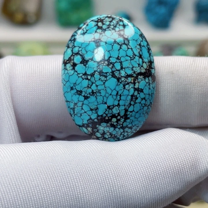 绿松石未镶嵌颈饰