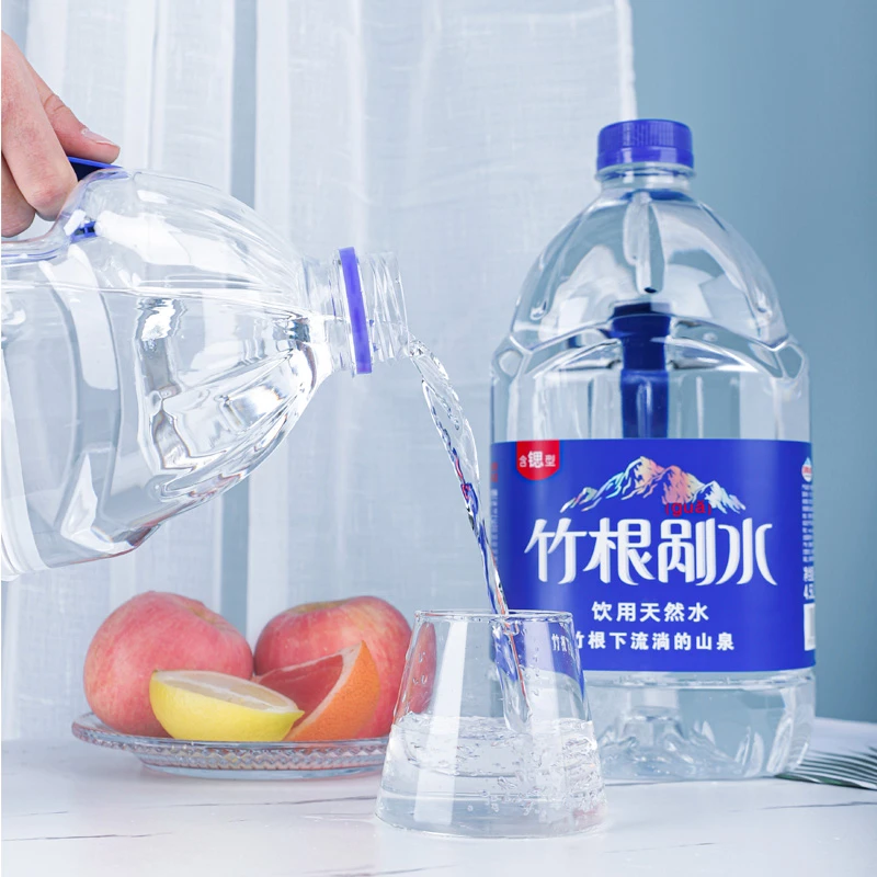 【送货上门】迎驾山泉含锶型竹根剐水4.5L*4桶泡茶煮饭天然饮用水