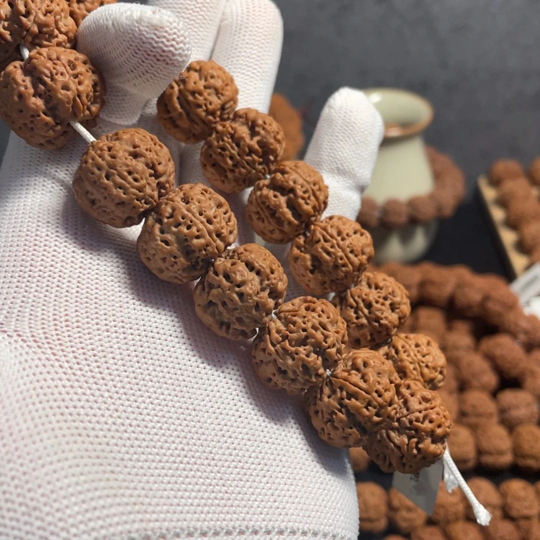 龙***哥金刚菩提手串飞碟梅花