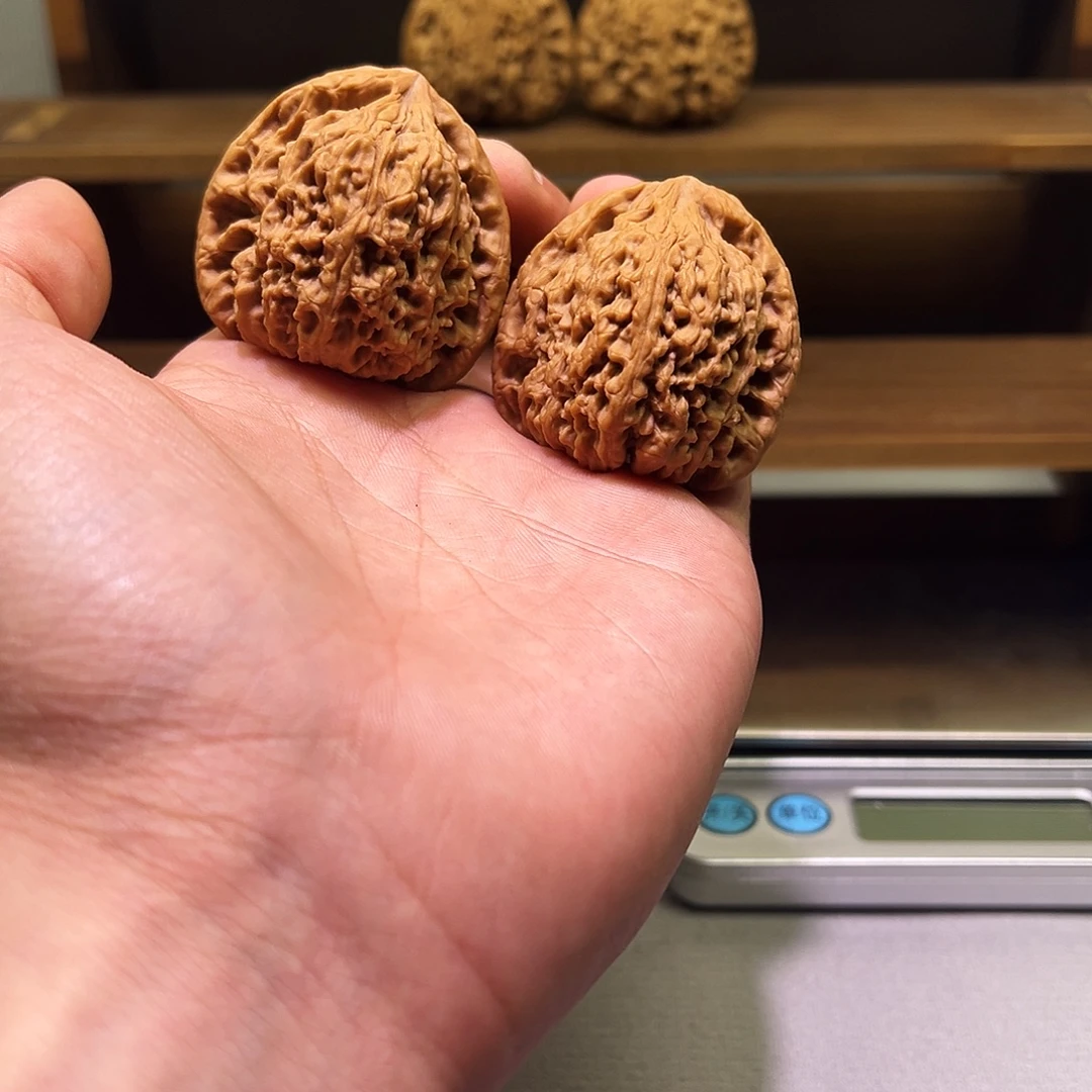 文玩核桃把件新宇南将石41收藏