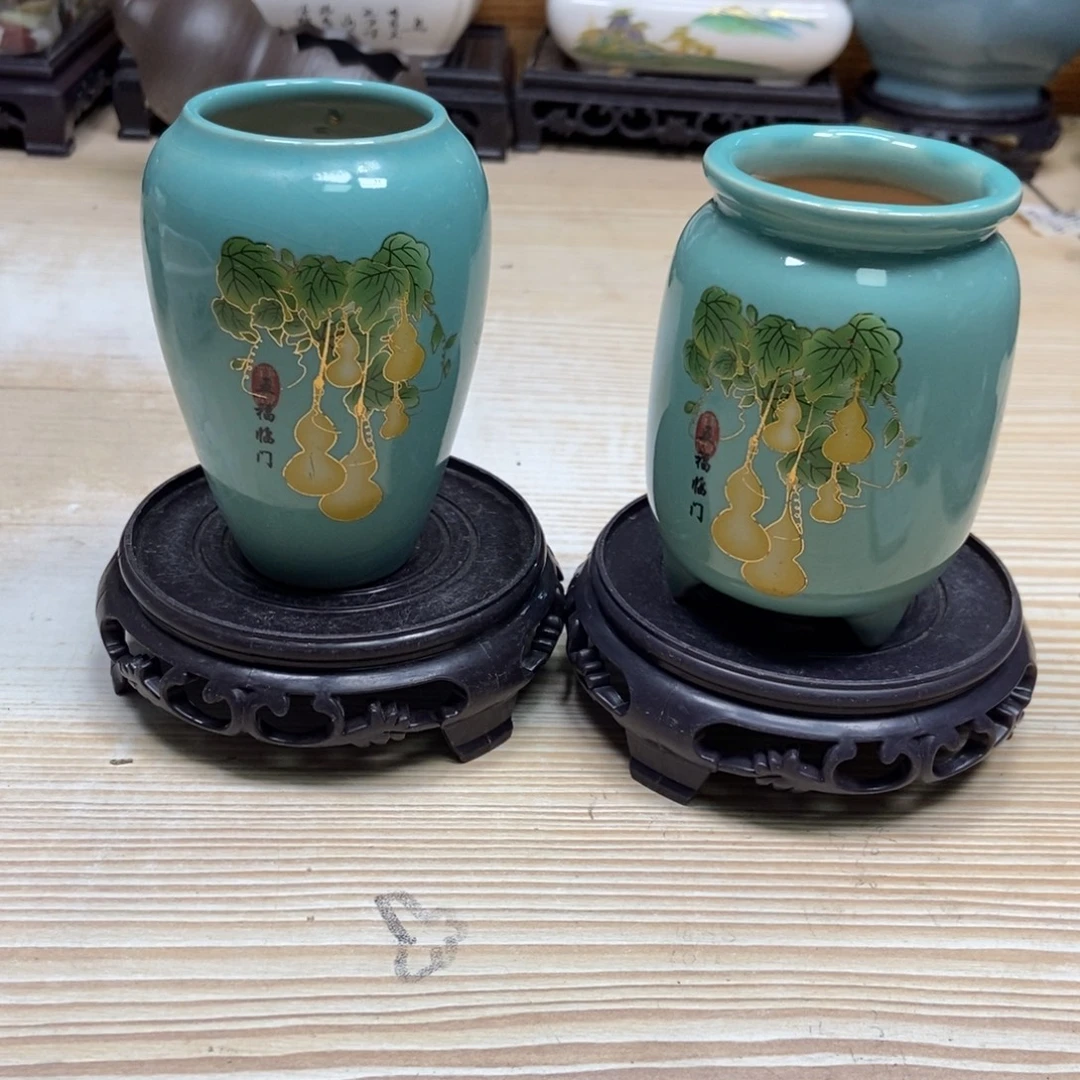 瓷片陶瓷花盆陶瓷艺术