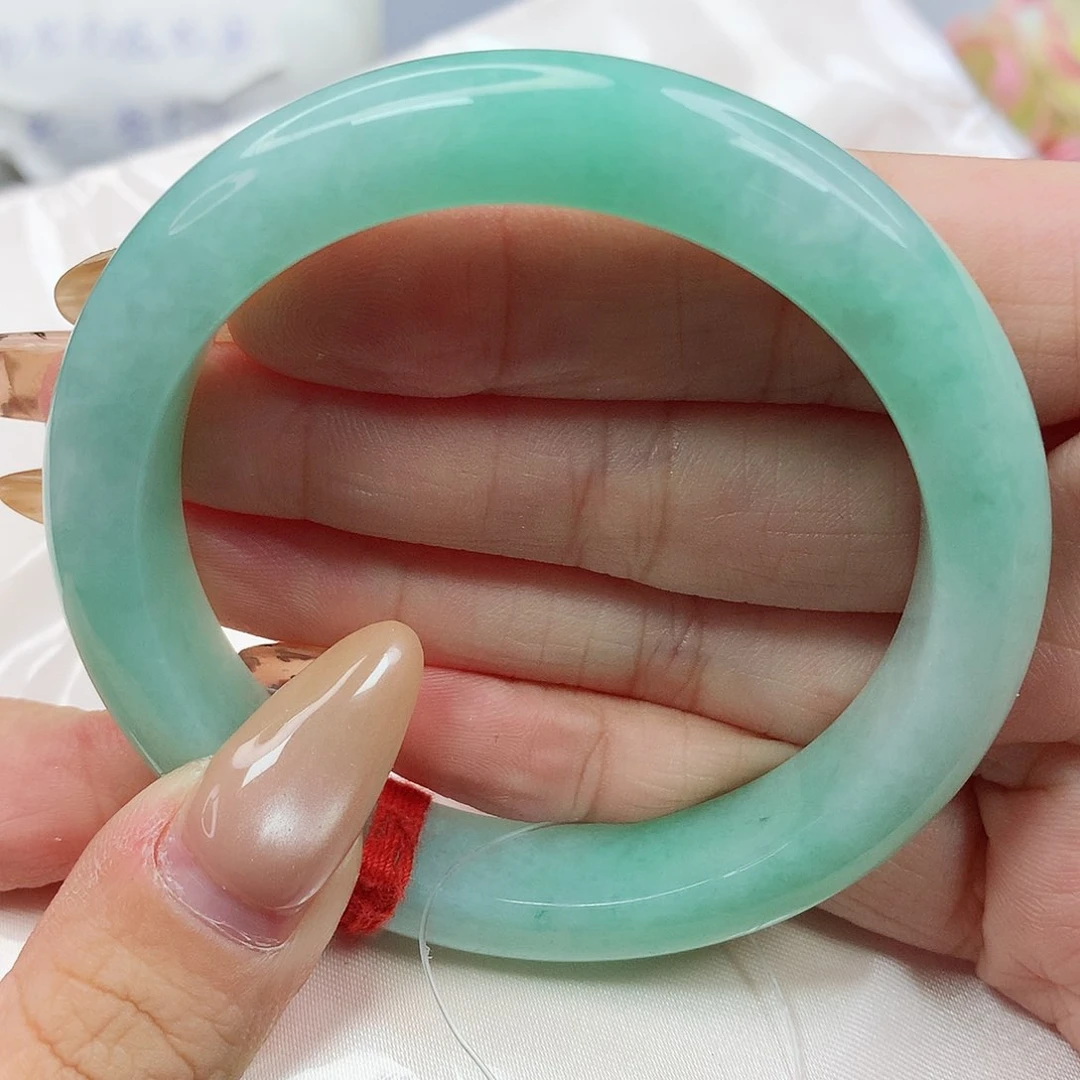 未镶嵌手镯翡翠29果阳绿