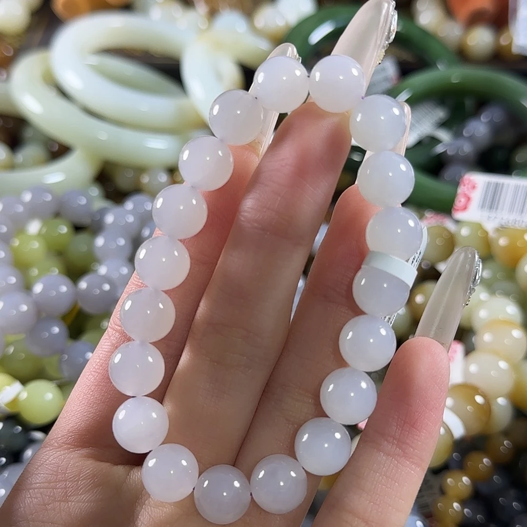 和田玉未镶嵌手链24