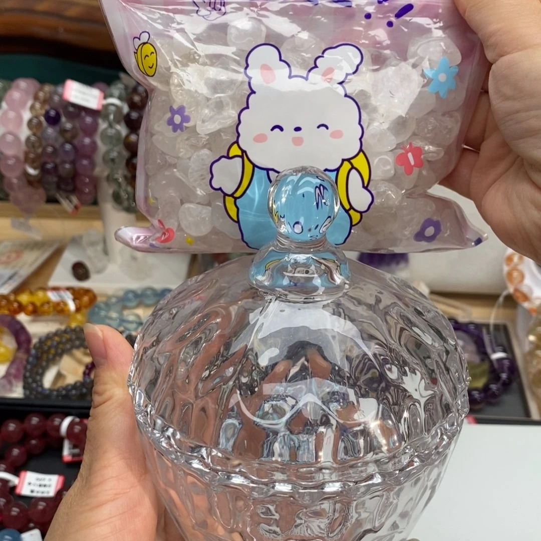 水晶手链未镶嵌多样性发一