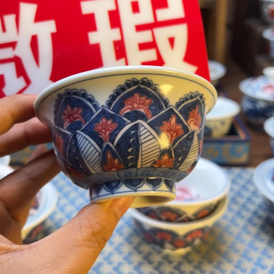 摆件微瑕景德镇手工手绘