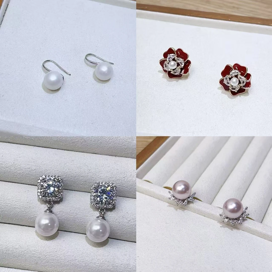 铜合金合成锆石耳饰 直播间下单链接 对应编号【0223】【01-80】