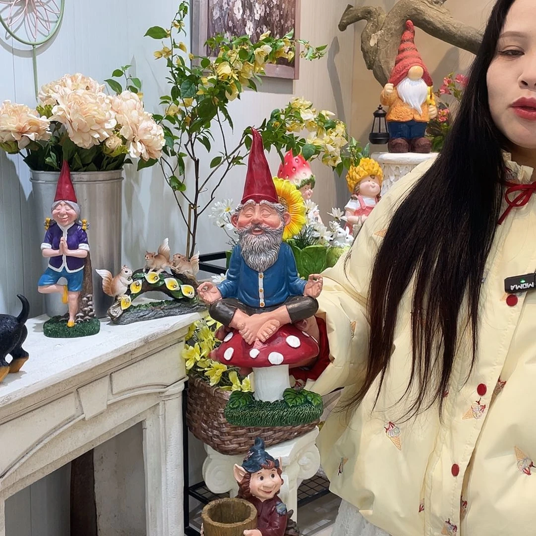 摆件花园摆件红红火火