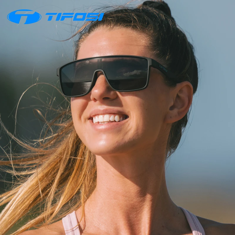 TIFOSI太阳眼镜男女专业户外运动马拉松跑步骑行墨镜偏光镜片防滑