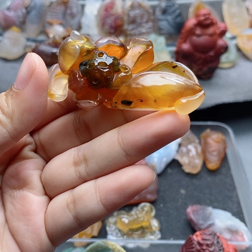 【闪购商品】未镶嵌吊坠定制玛瑙