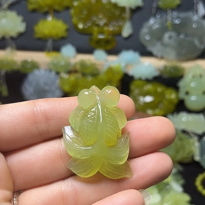 未镶嵌蛇纹石玉发饰