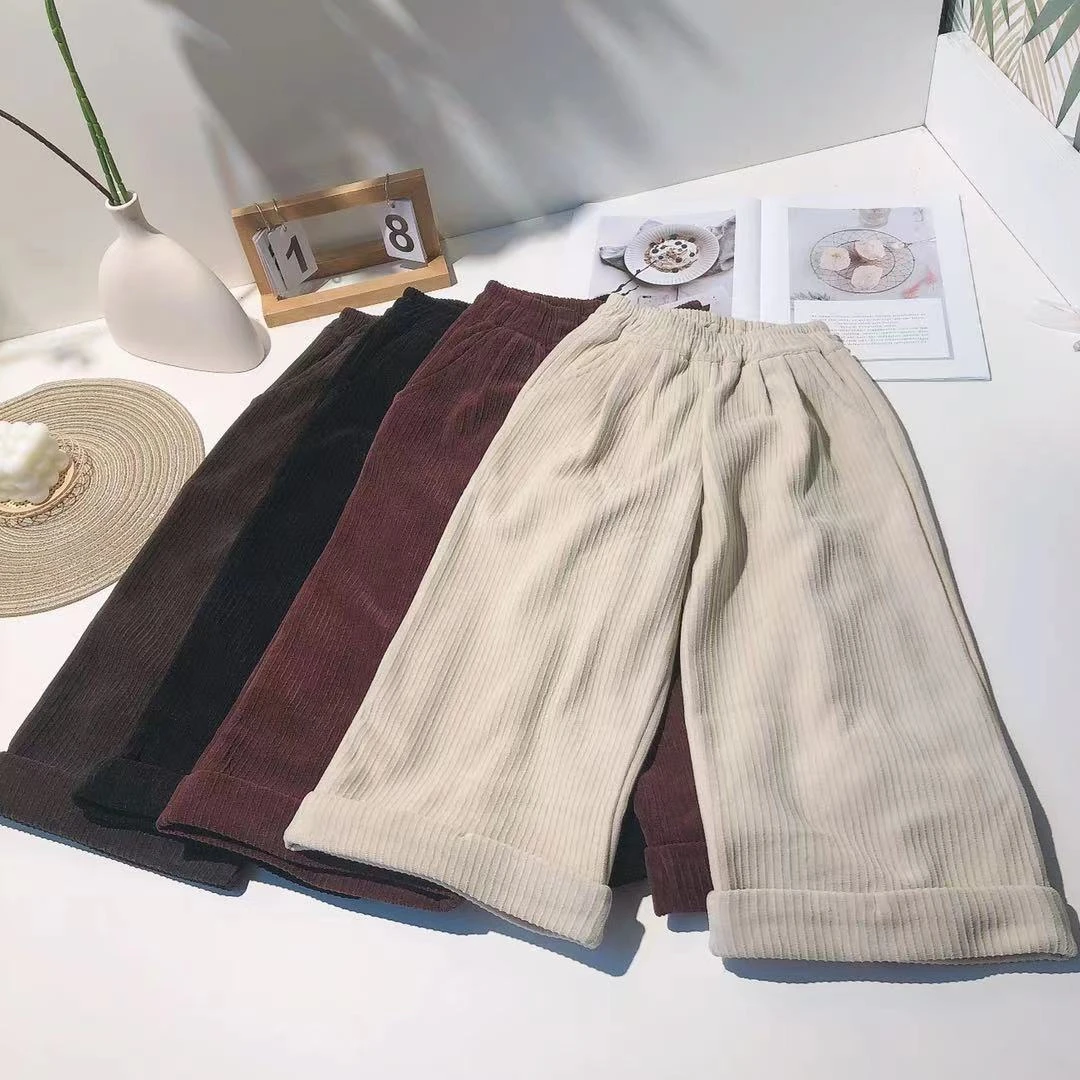 A80儿童加绒休闲裤6805（21-25）