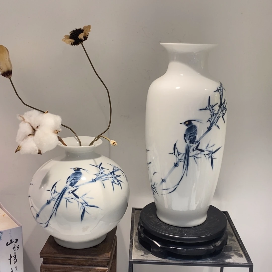 瓶景德镇陶瓷花瓶摆件
