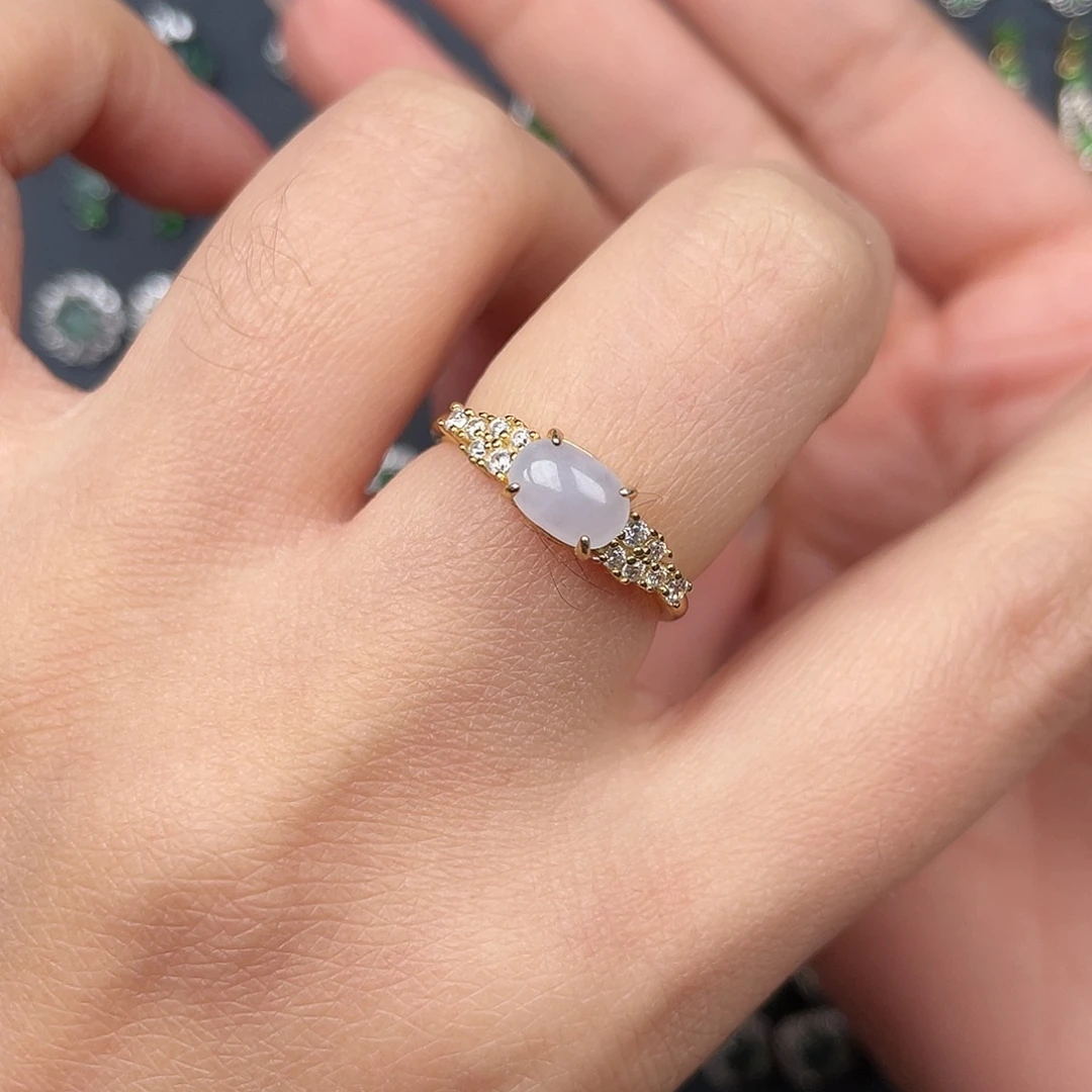 翡翠未镶嵌耳饰00000