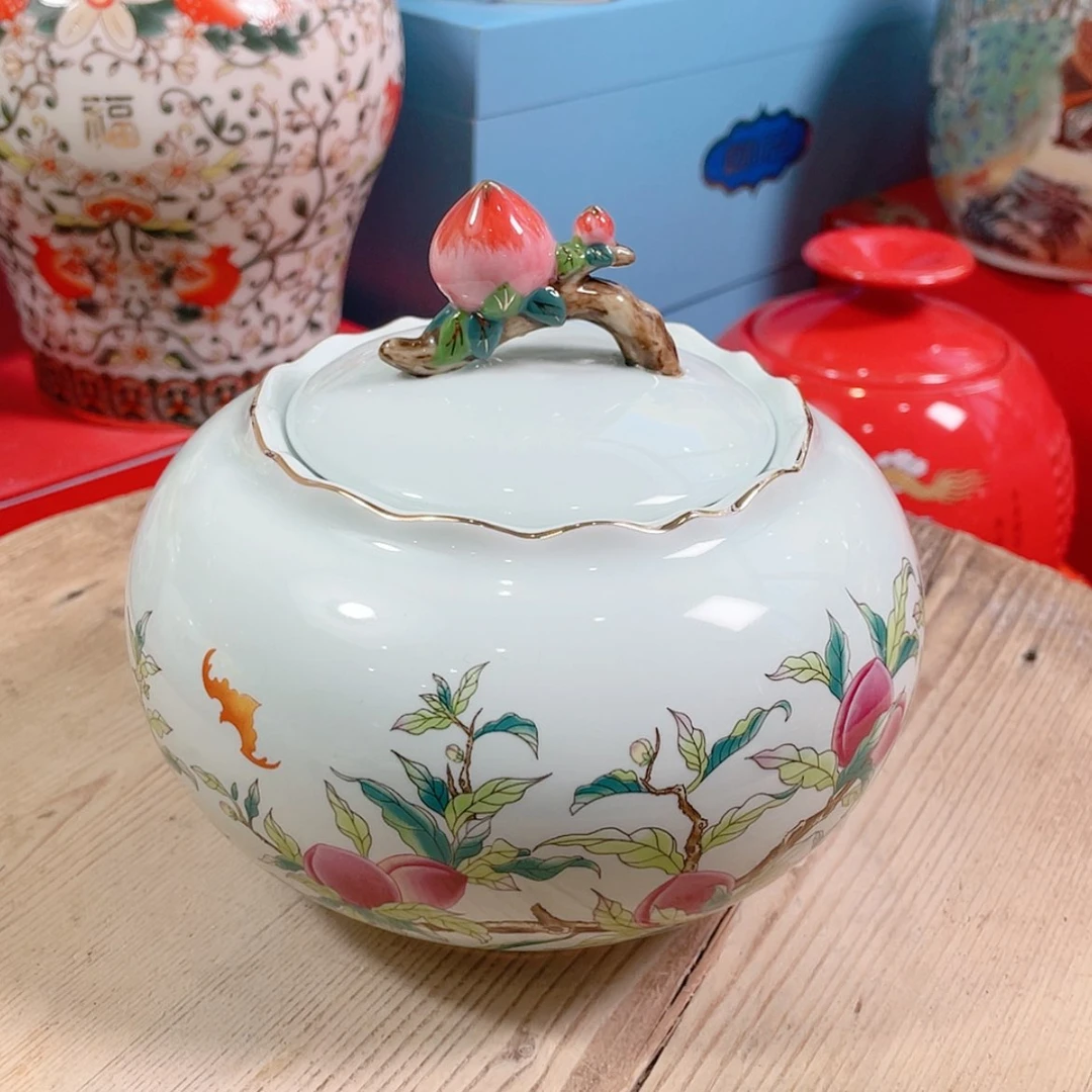 【闪购商品】罐陶瓷茶叶罐密封罐