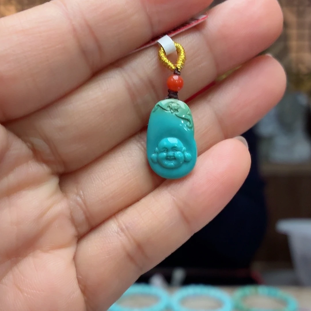 未镶嵌绿松石珠宝奇石