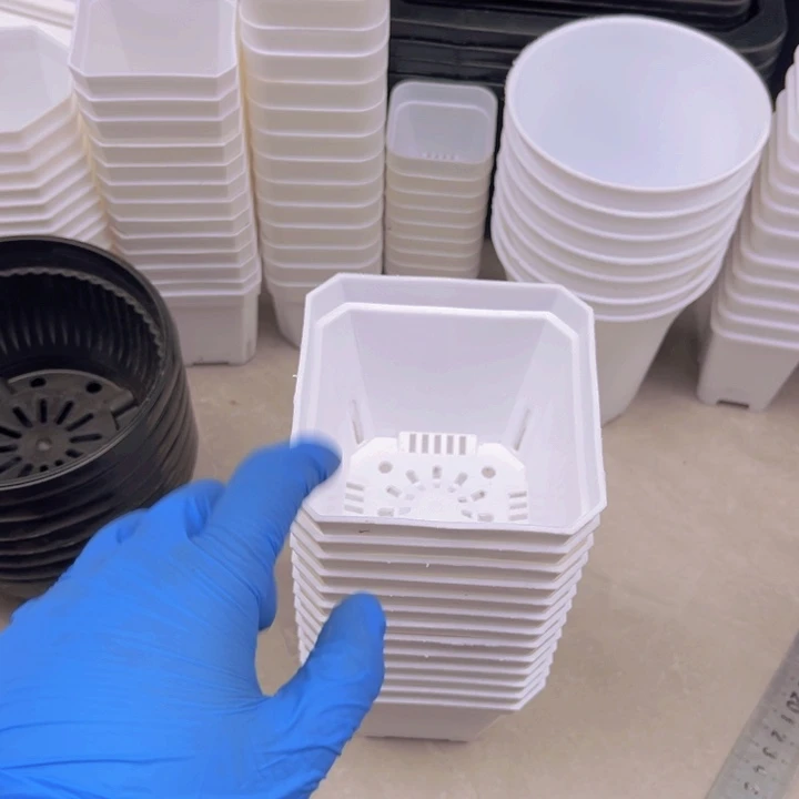 加厚10白方口10高8一组20个