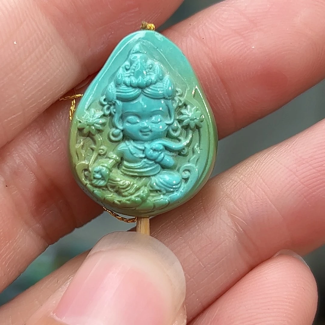 绿松石珠宝奇石未镶嵌