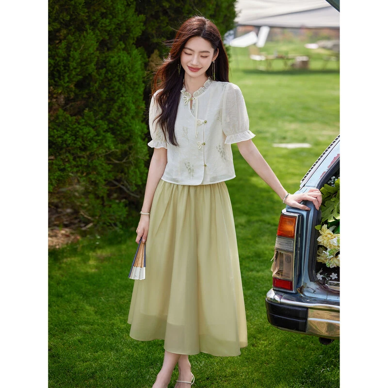 【编号54】时尚气质套装2025新款气质高级感洋气衣服女SXTZC24034