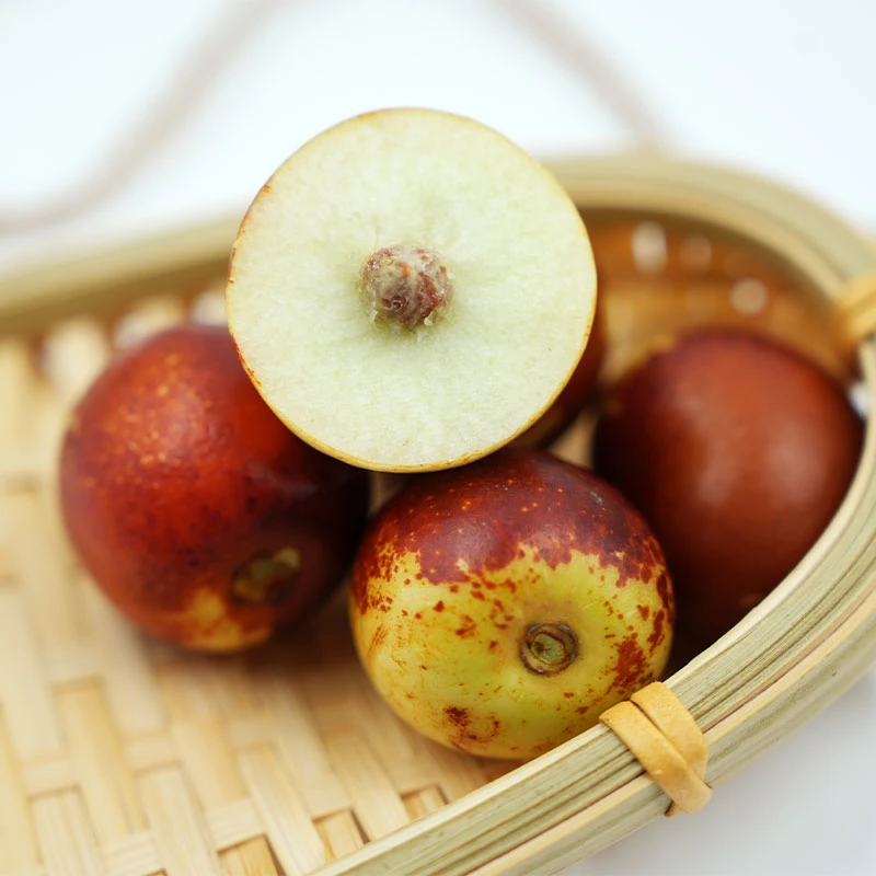 28°糖庙上红冬枣脆甜多汁现摘现发新鲜应季