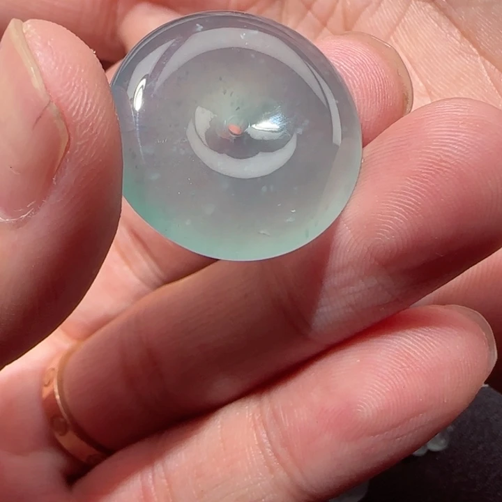 一***啊定制翡翠未镶嵌天然翡翠平安扣