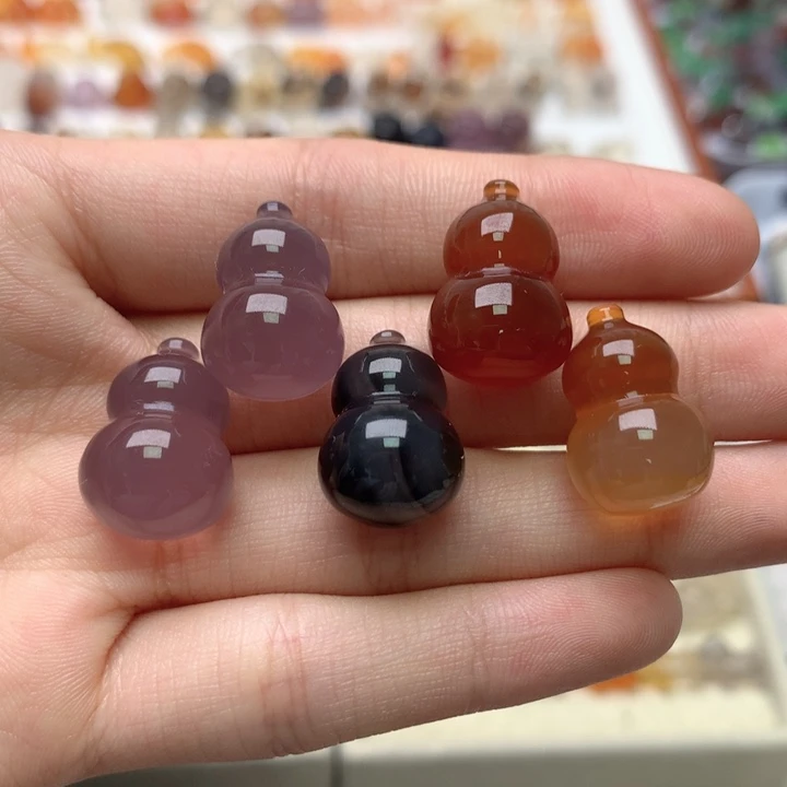 玛瑙/玉髓未镶嵌玛瑙葫芦