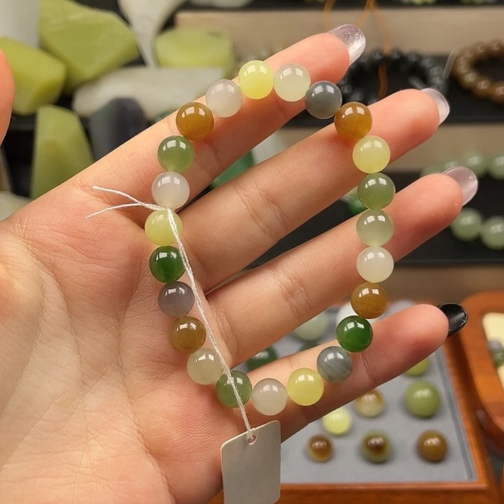 和田玉（糖玉）未镶嵌手链