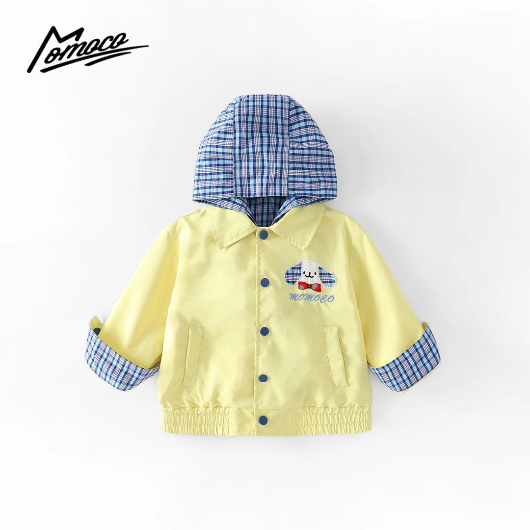 MOMOCO春秋季男童韩版休闲可爱小狗洋气外套77130107046