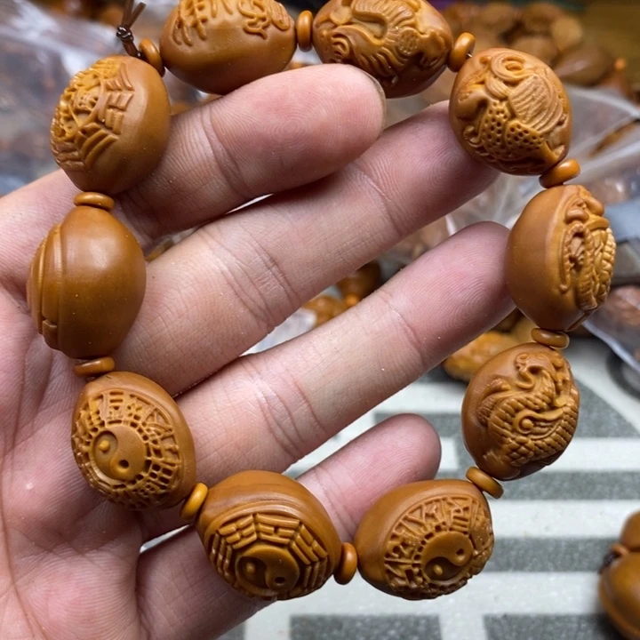 手串/手链橄榄核橄榄核雕工艺手串