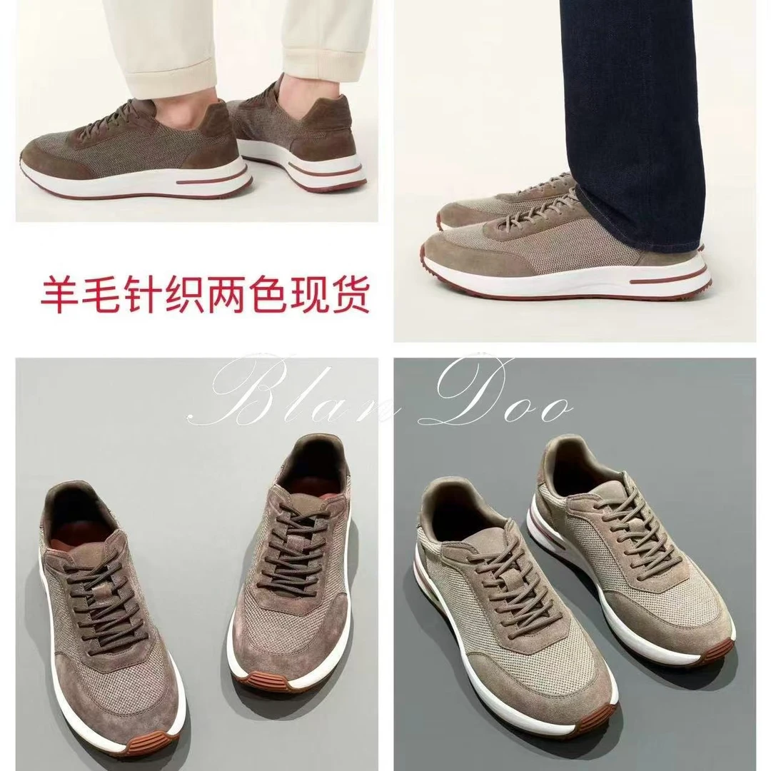 BLANDOO “秋冬美拉德 L*P男士舒适撞色设计休闲鞋9BD988