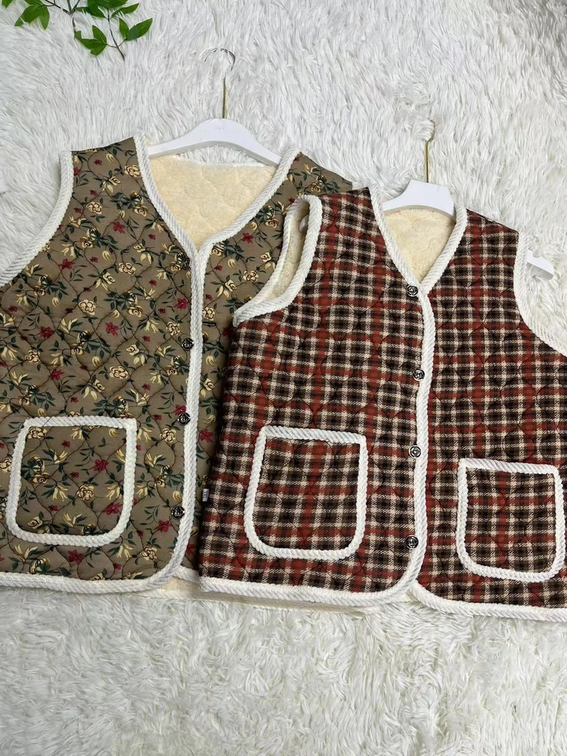 女士花马甲 8805-1-A125