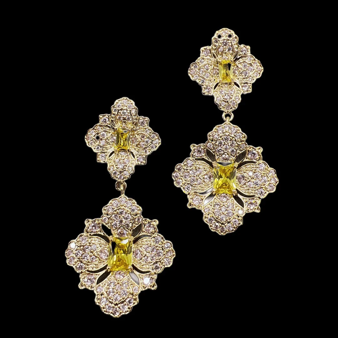 铜合金耳饰 F1065时尚手作耳坠